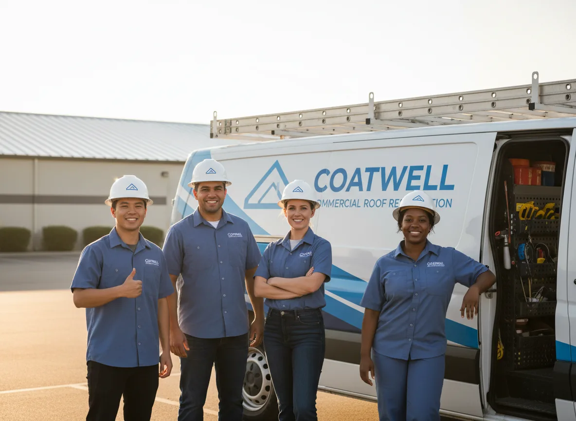Commercial roof coating company in Finlayson, MN